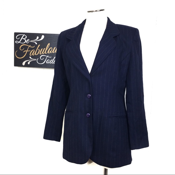 Veste Blazer Femme Herman Geist Taille L14 - Occasion Très Bon état, Laine Mélangée, Couleur Marron/ Noir/orange